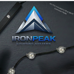 IronPeak 25ft Add-on Kit (No PSU) - Expand Your Lighting System Effortlessly-1